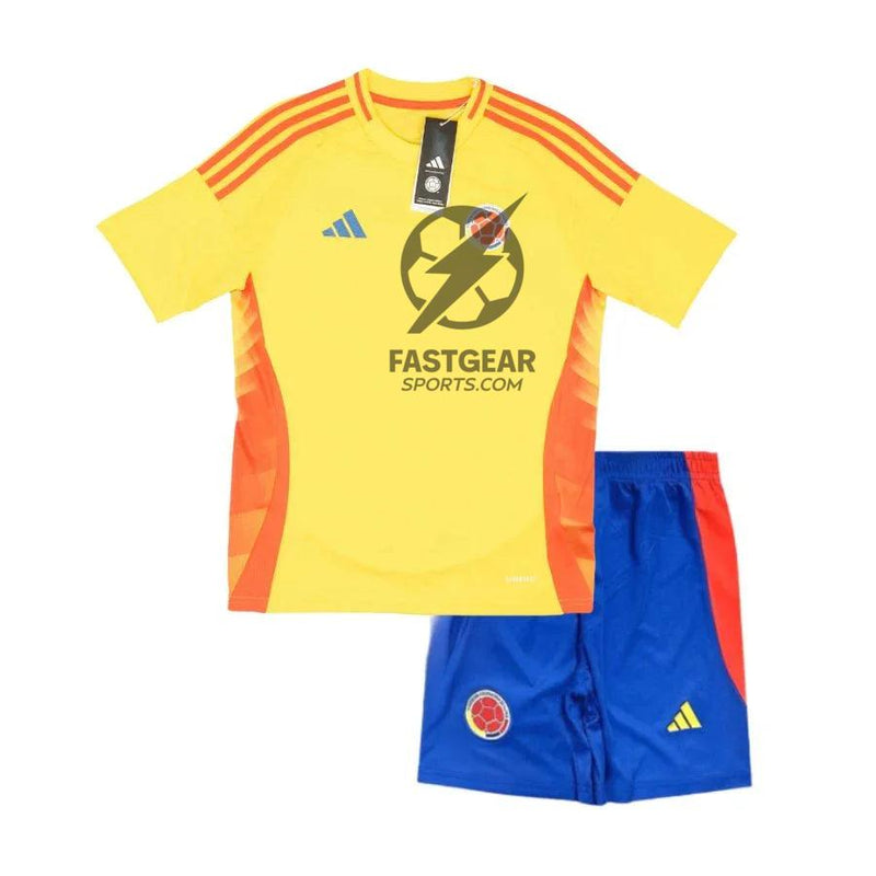 Kids KIT Colombia Home Fan Jersey 2024/25