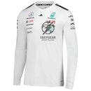 Mercedes-AMG Petronas F1 Team Adidas Long Sleeve Jersey - White Formula 1 F1 Formula One