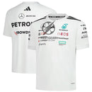 Mercedes-AMG Petronas F1 Team Adidas T-Shirt - White Formula 1 F1 Formula One