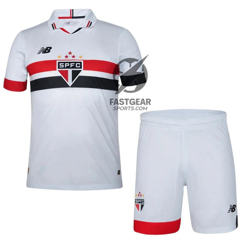 Kids KIT São Paulo Home Jersey 2024/25