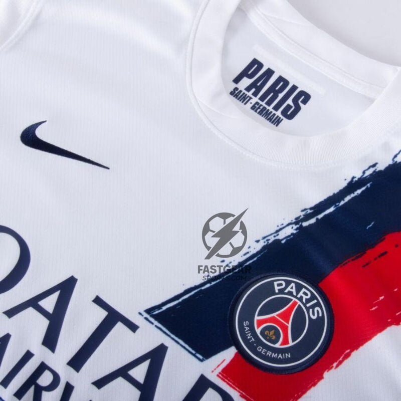 Paris Saint-Germain Fan Jersey Away 2024/25 Patches UCL UEFA Foundation (Official Printing)