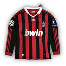 Milan Home Retro Long Sleeve 2009/10
