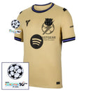 Barcelona Third Fan Jersey 2025/26 Patches UCL + 10th Anniversary UEFA Foundation