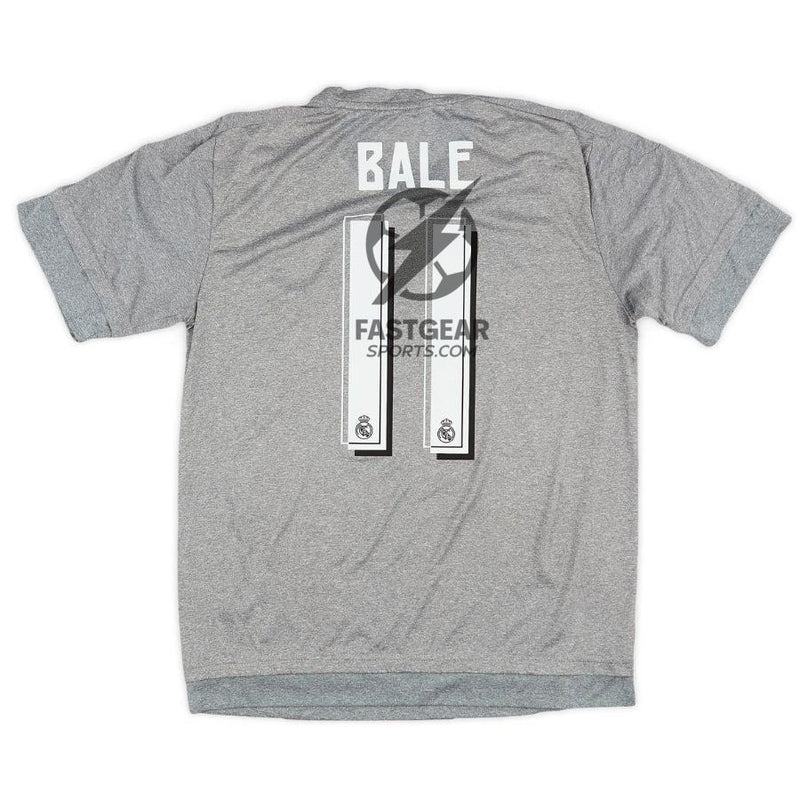 Bale #11 Real Madrid Away Retro Jersey 2015/16