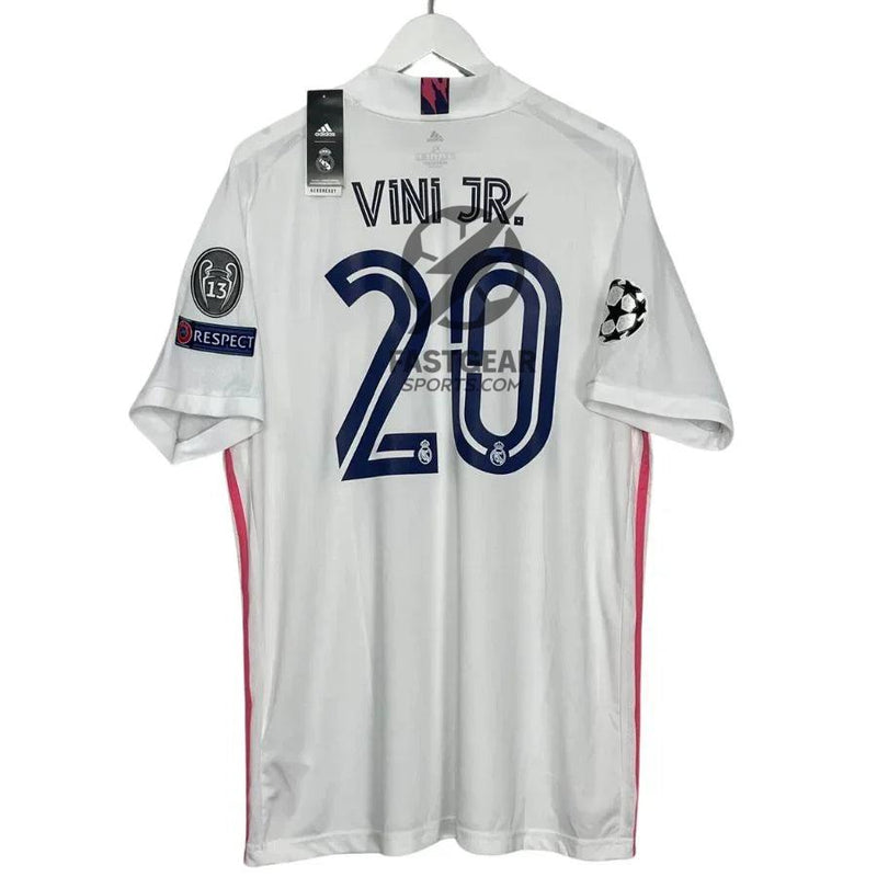 Real Madrid Home Fan Jersey 2020/21  Vini Jr. 20