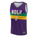 CJ McCollum New Orleans Pelicans Unisex 2023 Fastbreak NBA Jersey - City Edition - Purple