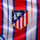 Atlético Madrid Griezmann 7 Home Fan Jersey 2024/25 Patches UCL UEFA Foundation (Official Printing)