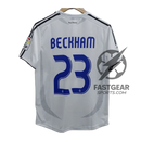 Beckham 2006-07 Real Madrid Home Jersey  Retro Collection