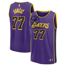 Luka Dončić Los Angeles Lakers Nike Unisex Swingman Jersey - Icon Edition - Gol, Purple, White