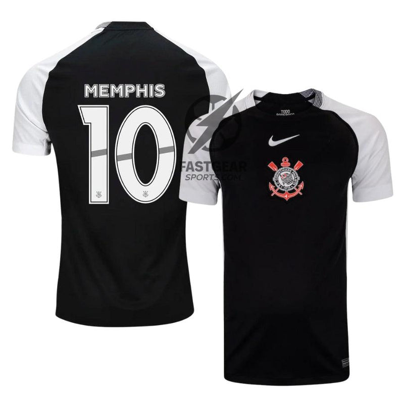 Corinthians Away Memphis 10 Fan Jersey 2025/26 Official Printing
