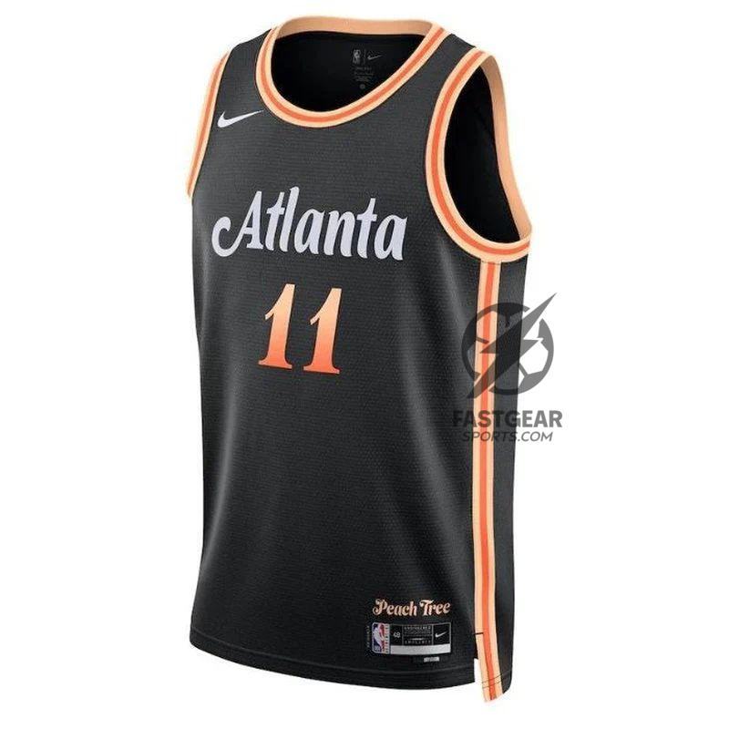 Trae Young Atlanta Hawks Unisex 2023 NBA Jersey - City Edition - Black