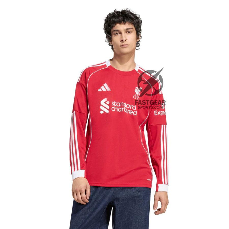 Liverpool Home Long Sleeve Fan Jersey 2025/26