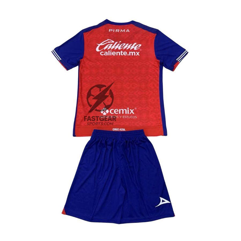 Kids KIT Cruz Azul Third Fan Jersey 2024/25