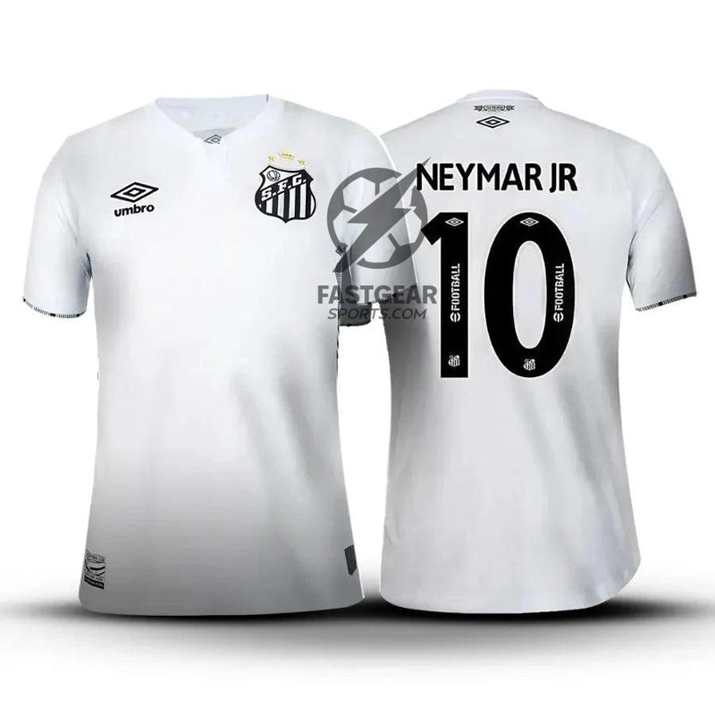Santos Neymar JR 10 Home Fan Jersey 2024/25