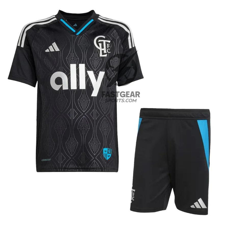 Kids Kit Charlotte FC Away 2025/26