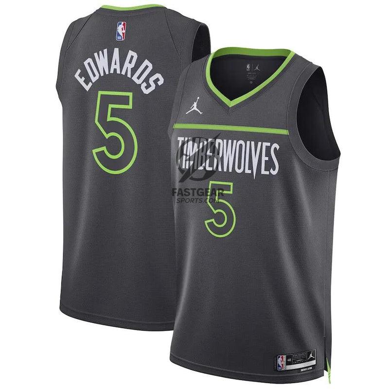 Jersey Anthony Edwards 5 Minnesota Timberwolves Jordan Statement Edition 24/25 NBA Jersey
