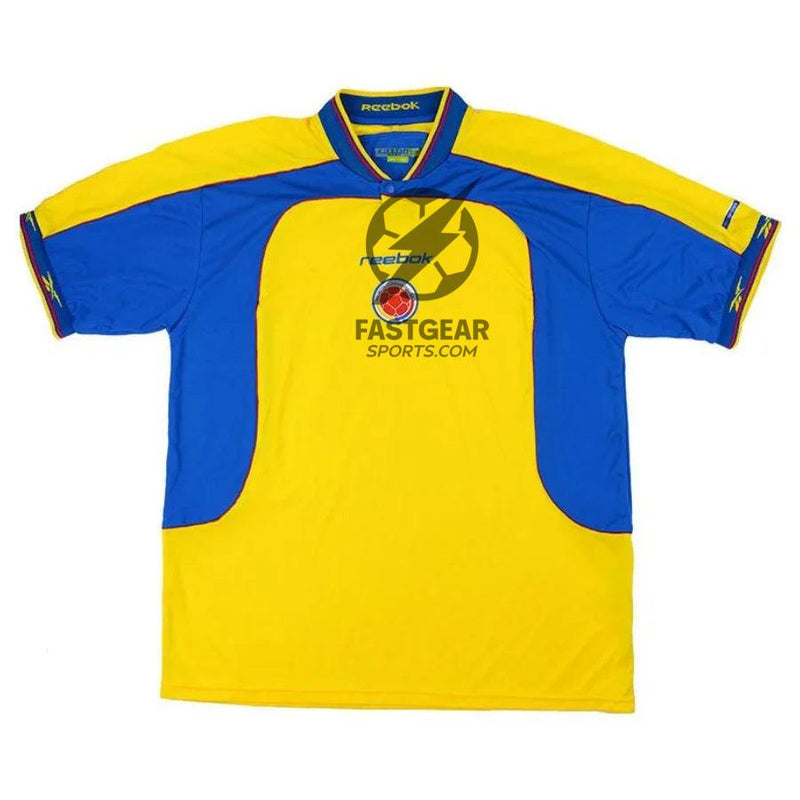 Retro Colombia Home Jersey 2001-02 Campeón Copa America