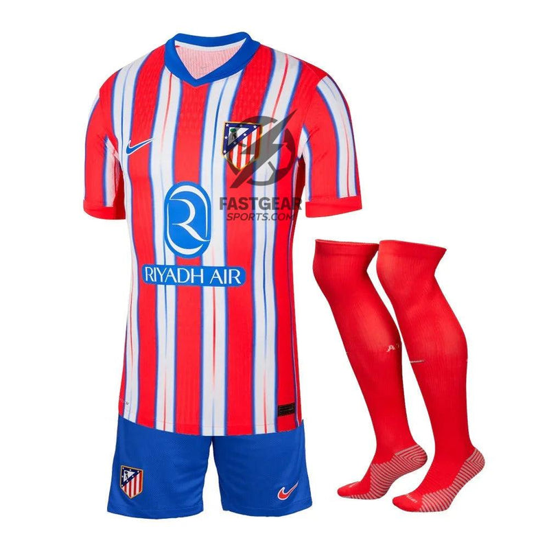 Kids KIT Atlético Madrid Home Jersey 2024/25