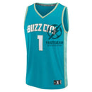 LaMelo Ball Charlotte Hornets Fanatics Branded unisex 23/24 Fast Break NBA Jersey - Teal - City Edition