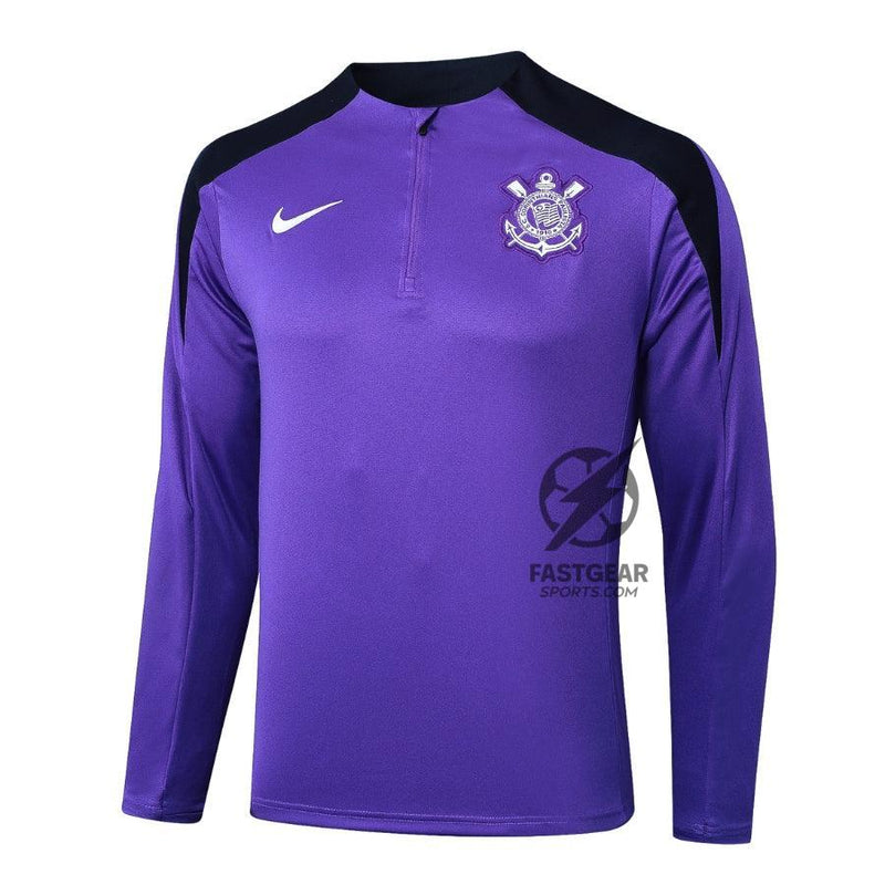 Corinthians Nike 2025/26 Dri-Fit Strike Jacket Half zipper