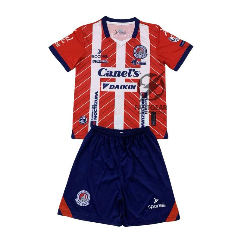Kids KIT Atlético San Luis Home Fan Jersey 2024/25