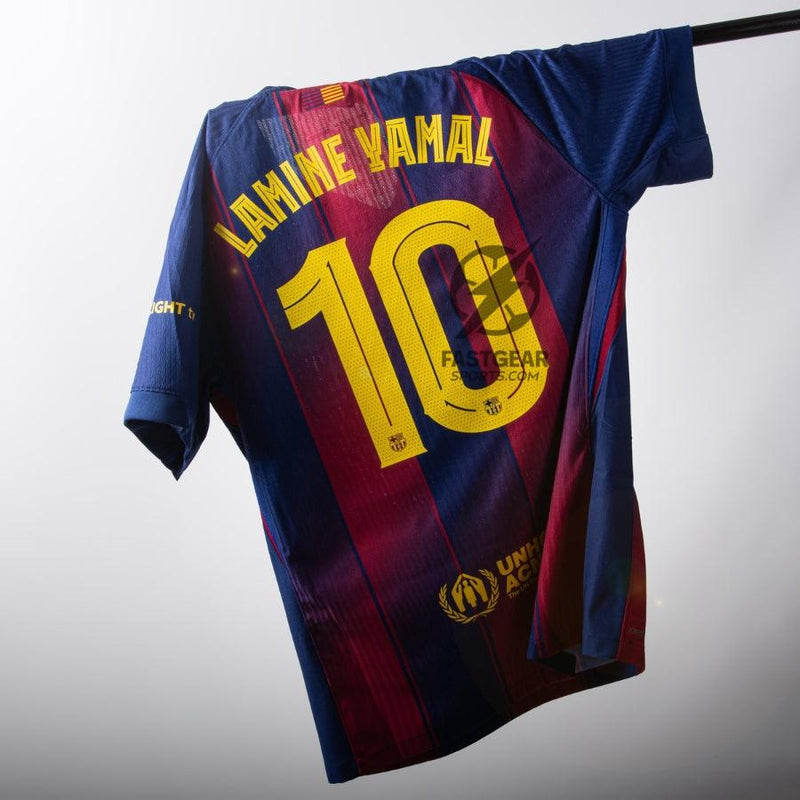 Barcelona Home Authentic Player 2025/26 Dri-Fit ADV Match