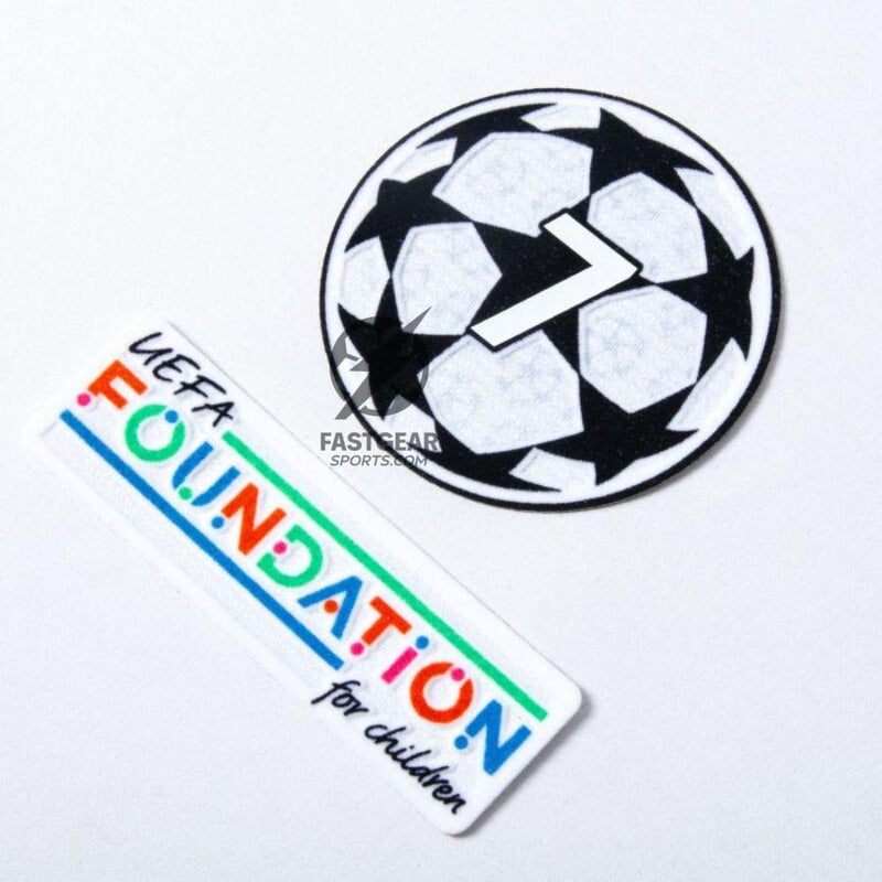 AC Milan Away Fan Jersey 2024/25 Patches UCL UEFA Foundation (Official Printing)
