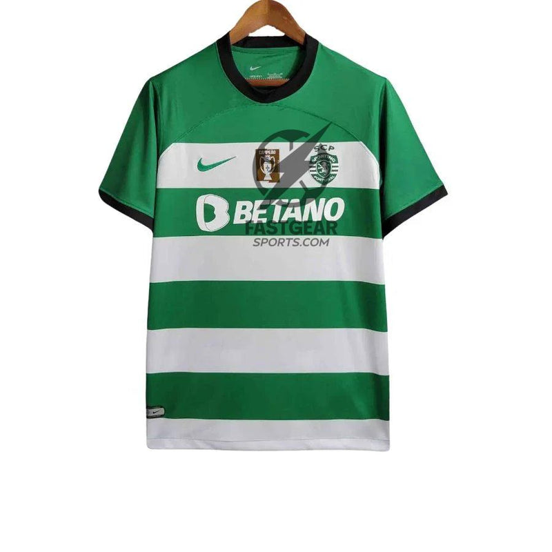 Sporting Champion Edition Home Fan Jersey 2023/24