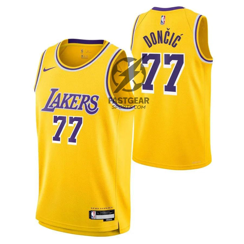 Luka Dončić Los Angeles Lakers Nike Unisex Swingman Jersey - Icon Edition - Gold