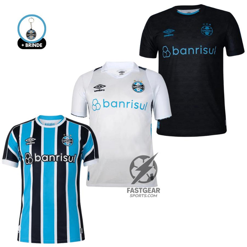 Kit 3 Jersey Gremio Home, Away e Third 2024/25