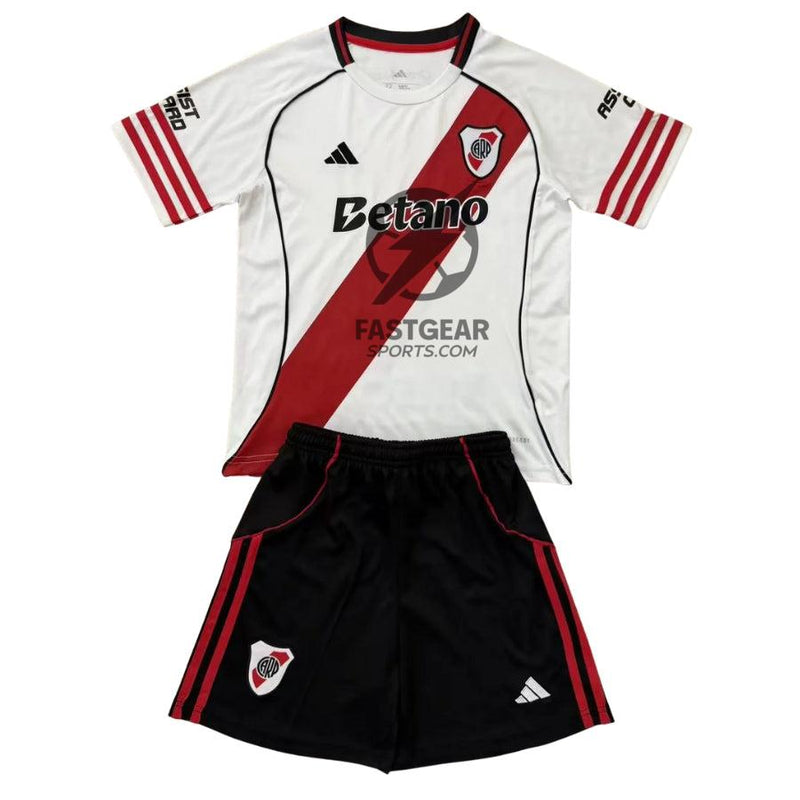 Kids kit River Plate Home Fan Jersey 2025/26