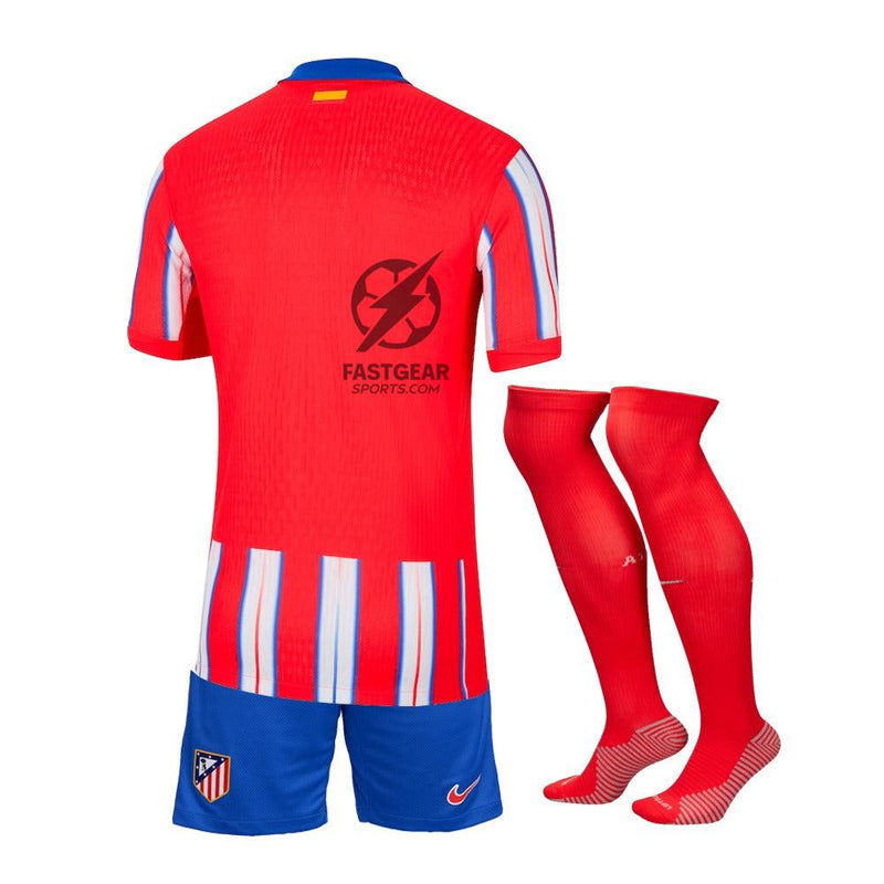 Kids KIT Atlético Madrid Home Jersey 2024/25