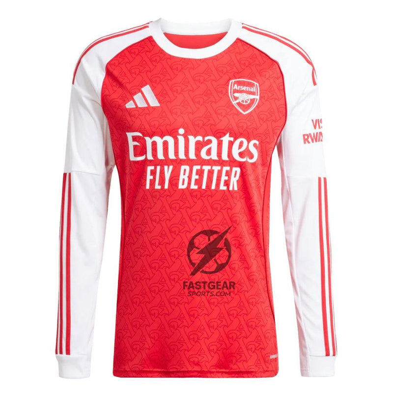 Arsenal Long Sleeve Home Fan Jersey  2025/26