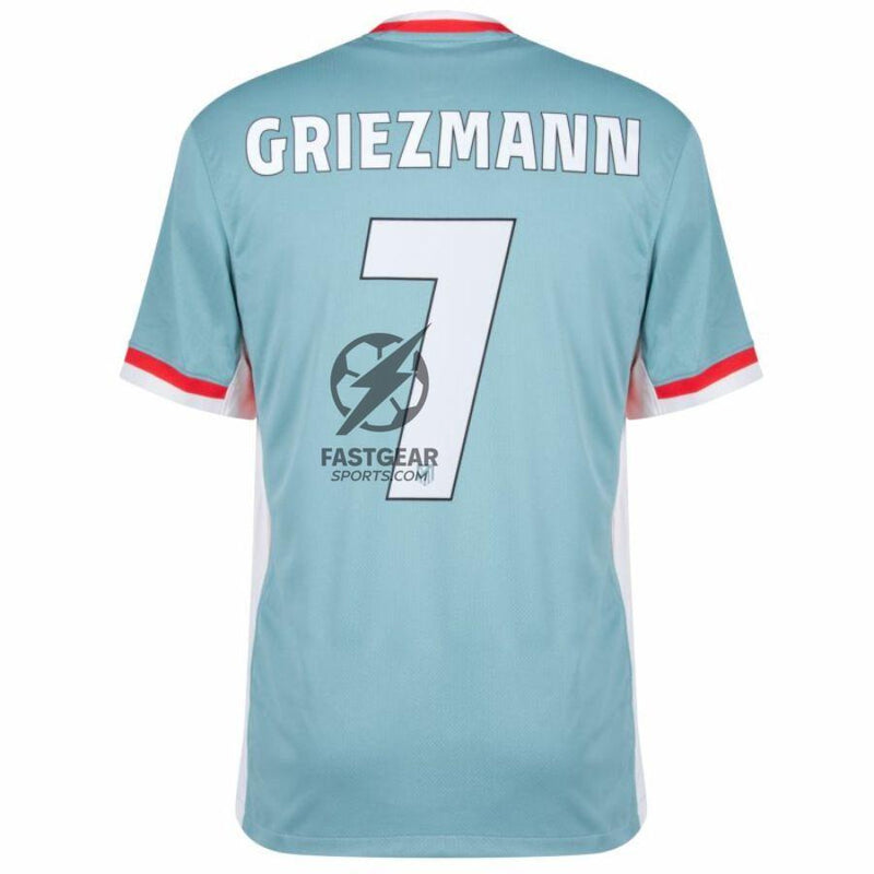 Atlético Madrid Away Fan Jersey 2024/25 Patches UCL UEFA Foundation (Official Printing)