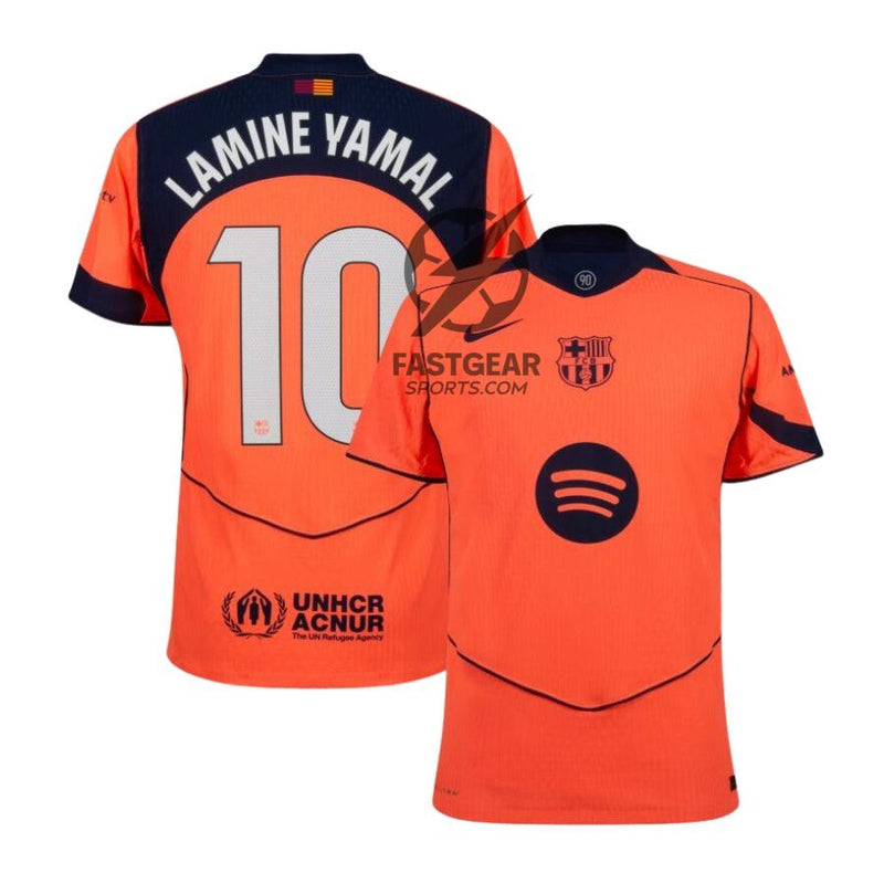 Barcelona  Lamine Yamal 10 Third Fan Jersey 2025/26