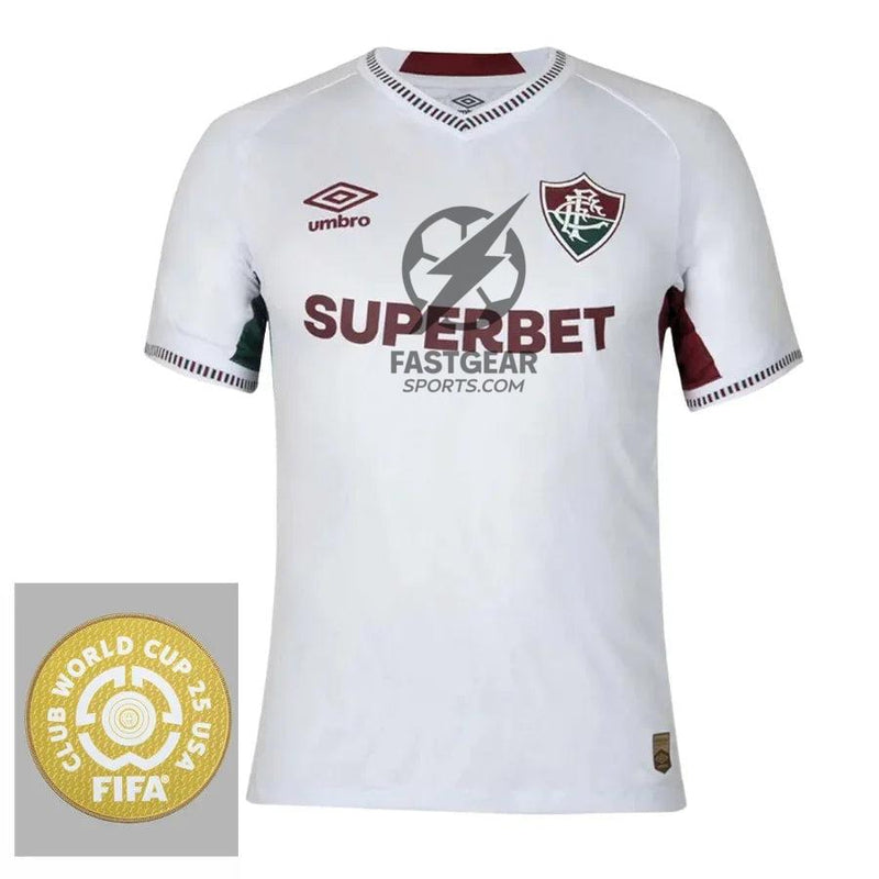 Fluminense Away Fan Jersey 2025/26 Patch Club World Cup