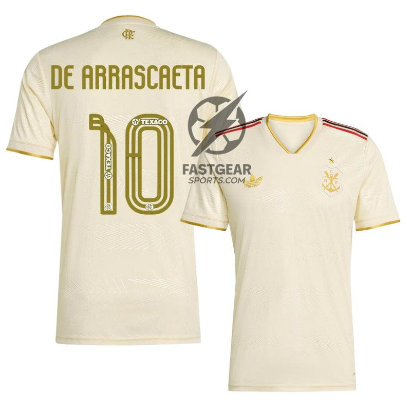 Flamengo Third De Arrascaeta 10 Fan Jersey 2025/26 Official Printing