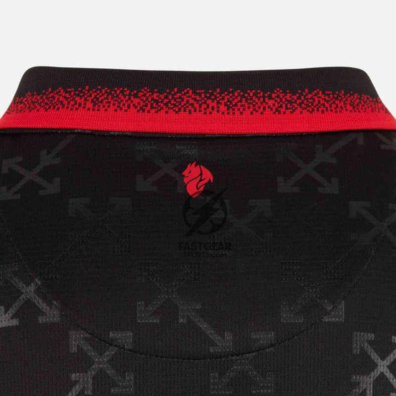 AC Milan BLACK JERSEY DIAVOLI X OFF-WHITE™ Fan Jersey 2025