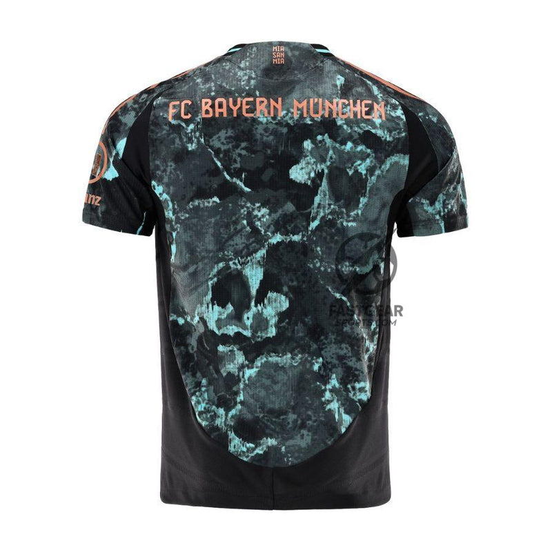 Bayern München Away Fan Jersey 2024/25 Patches UCL UEFA Foundation (Official Printing)