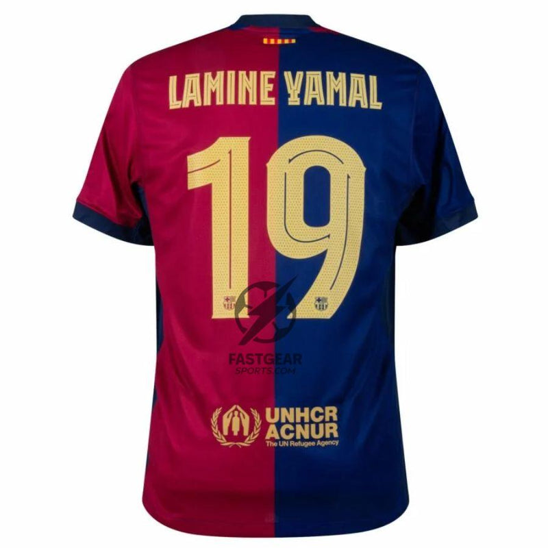 Barcelona Long Sleeve Home Fan Jersey 2024/25