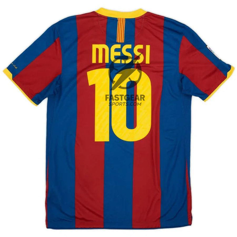 Barcelona Messi #10 Home Retro Jersey 2010/11