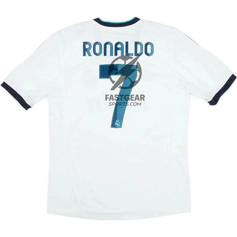 Cristiano Ronaldo #7 Real Madrid Home Retro Jersey 2012/13