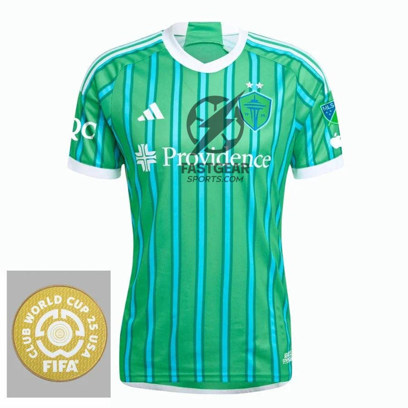 Seattle Sounders Home Fan Jersey 2025/26 Patch Club World Cup