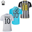 Santos Fan Jersey Home, Away e Third Neymar JR 10 2025/26 Official Printing - Kit 3 Fan Jersey