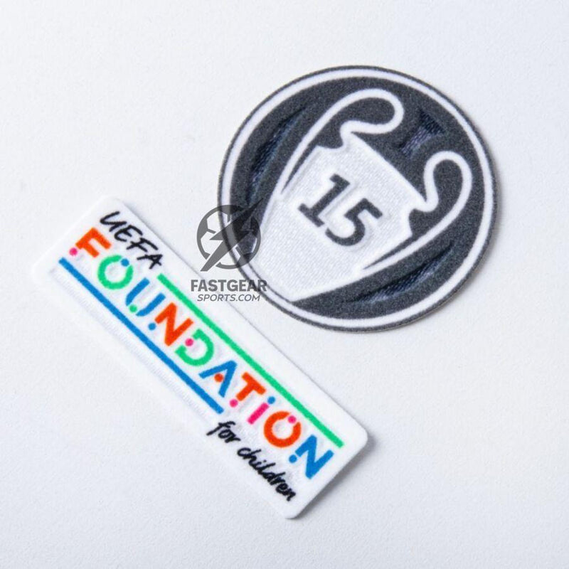 Real Madrid Bellingham 5 Away Fan Jersey 2024/25 Patches UCL UEFA Foundation (Official Printing)