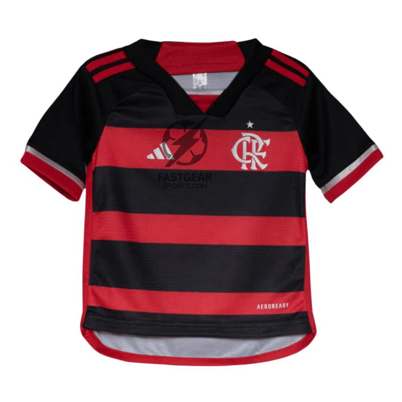 Kids KIT Flamengo Home Jersey 2024/25