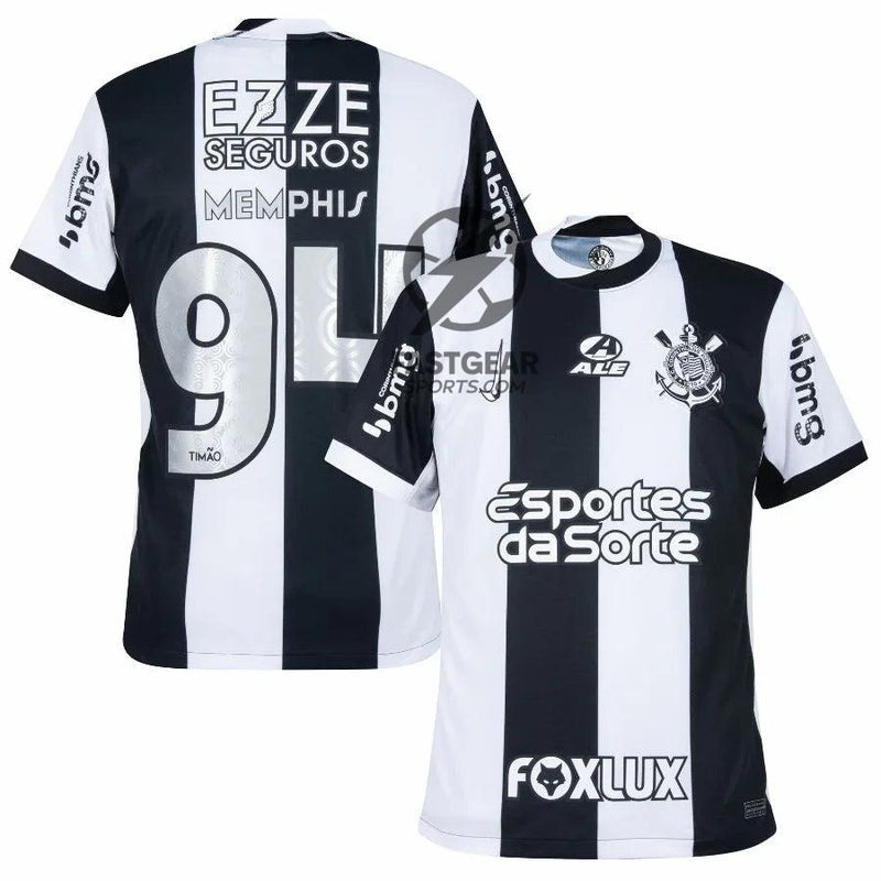Corinthians Memphis 94 Third  Fan Jersey 2024/25 Full Sponsor (Official Printing)