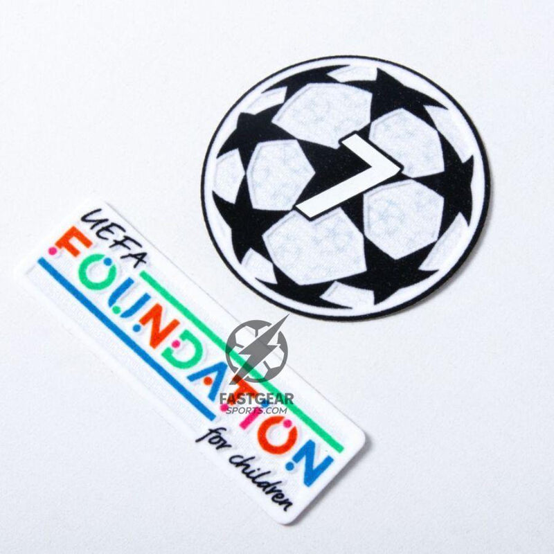 AC Milan Rafa Leão 10 Home Fan Jersey 2024/25 Patches UCL UEFA Foundation (Official Printing)