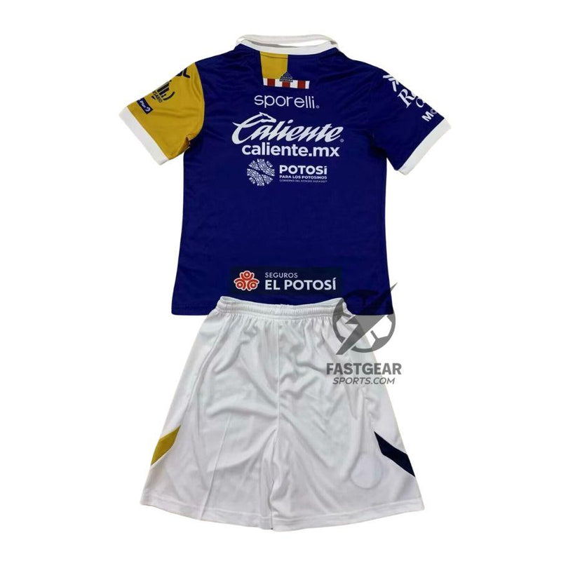 Kids KIT Atlético San Luis Away Fan Jersey 2024/25