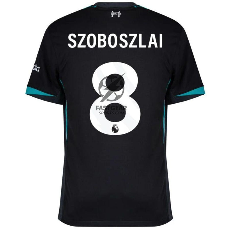 Liverpool Away 2024/25 Patches UCL UEFA Foundation (Official Printing)